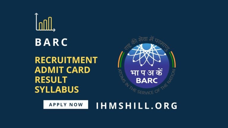 BARC Recruitment 2022 – भाभा अणु संशोधन केंद्र मध्ये 78 पदांची भरती